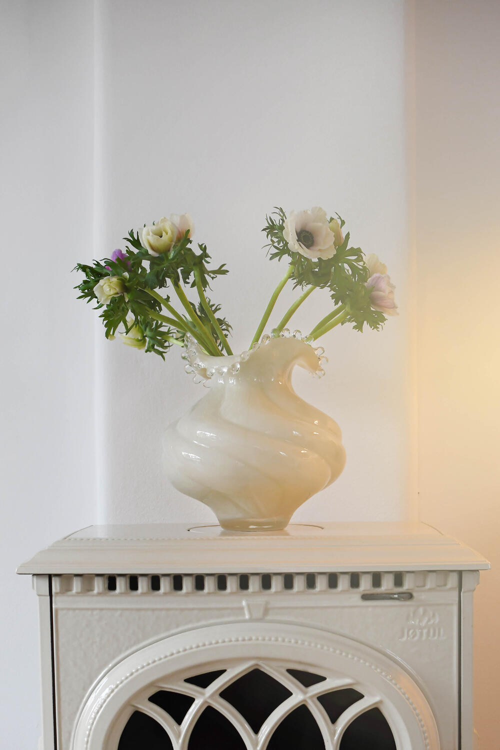 Vase, beige - H25 cm